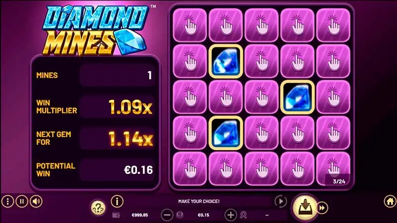Diamond Mines Free Play