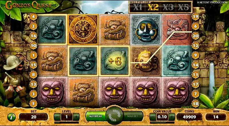 Gonzos quest Screenshot