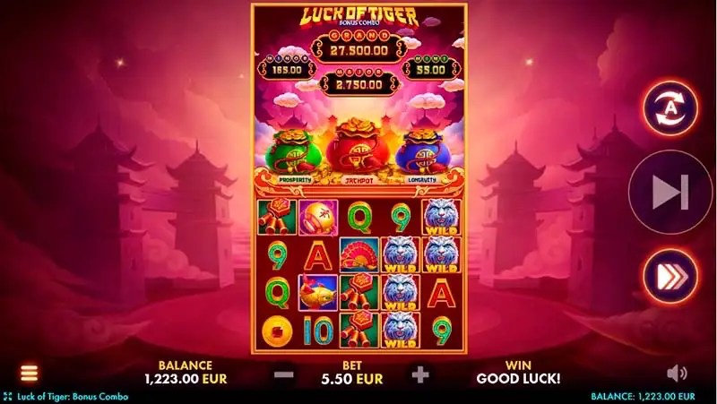 Luck of tiger Screenshot