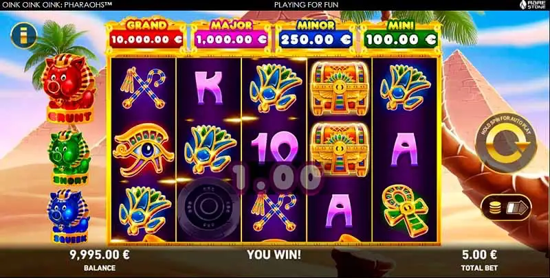 Oink Oink Oink Pharahoh's Screenshot